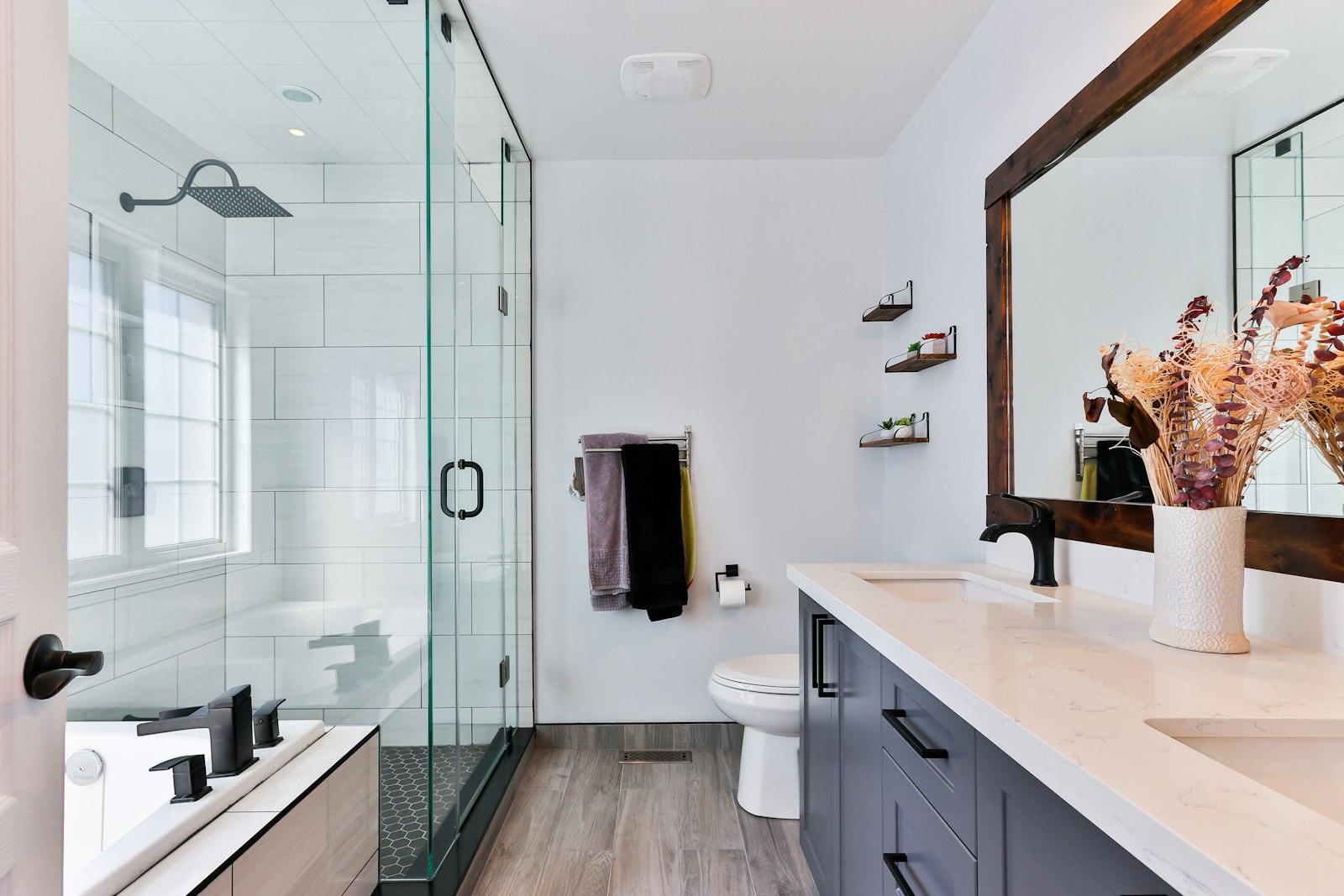 Primary bath remodel — Brickell — after